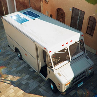 Panneaux solaires ThermoLite pour camions de livraison classe 4-6